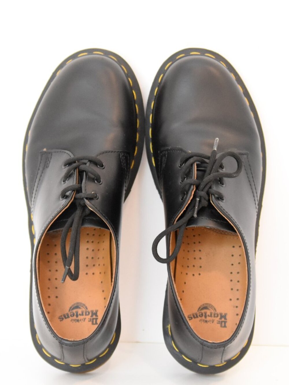Dr. Martens 1461 Smooth Leather Oxford Black Shoes Women's 9 US L 3-Eyelet